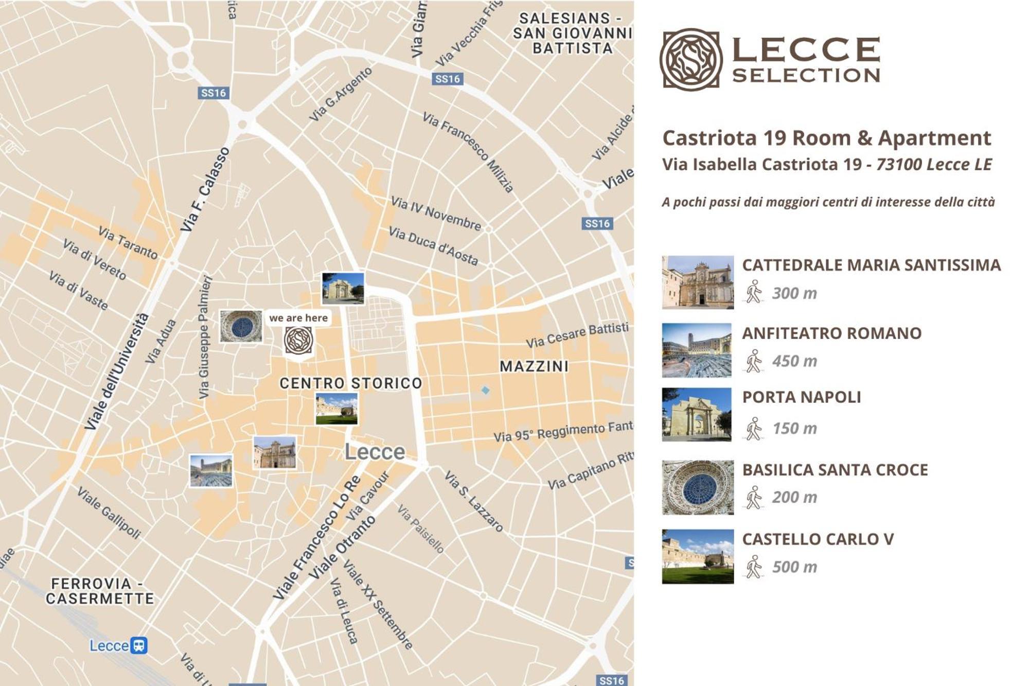 Castriota19 - Jacuzzi Room & Apartment Sit Lecce Exteriér fotografie